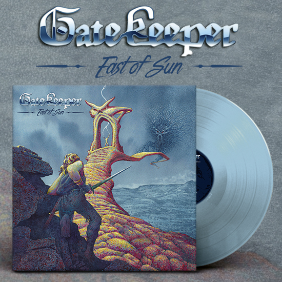 GATEKEEPER “East of Sun” LP ELECTRIC BLUE (LMT 250)