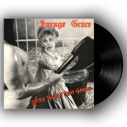 SAVAGE GRACE "After The Fall From Grace" LP BLACK