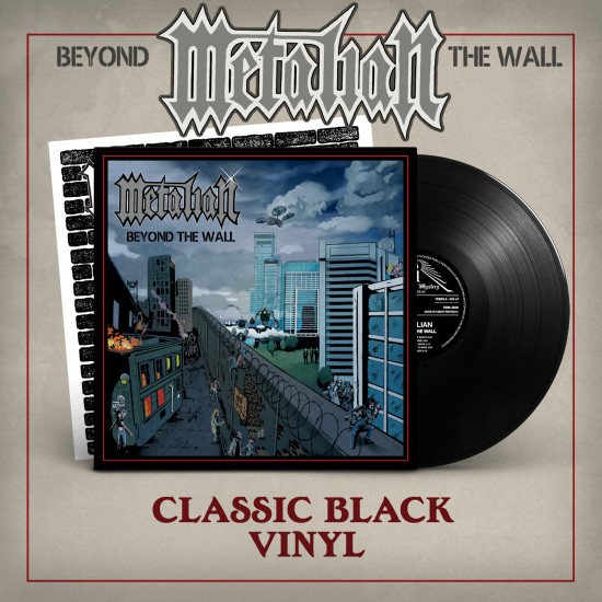 METALIAN “Beyond the Wall”  LP BLACK