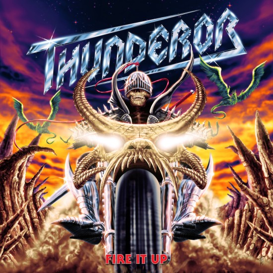 THUNDEROR "Fire It Up" LP 