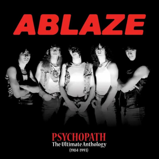 ABLAZE "Psycopath (The Ultimate Anthology 1984-1993)" BLACK LP LMT 200