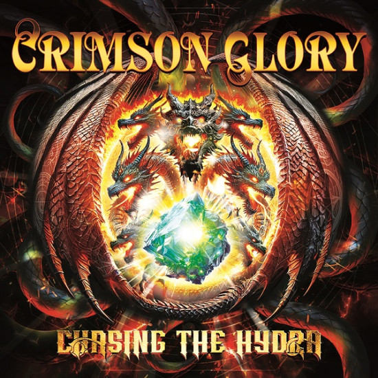 CRIMSON GLORY "Chasing the Hydra" LP BLACK