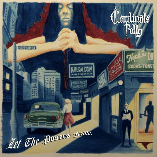 CARDINALS FOLLY "Let The Posers Fall!" LP BLACK *** PRE ORDER ***