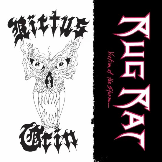 RUG RAT / RICTUS GRIN "Victims oOf The Storm / Rictus Grin" CD
