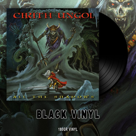 CIRITH UNGOL "All the Shadows" LP BLACK *** PRE ORDER ***