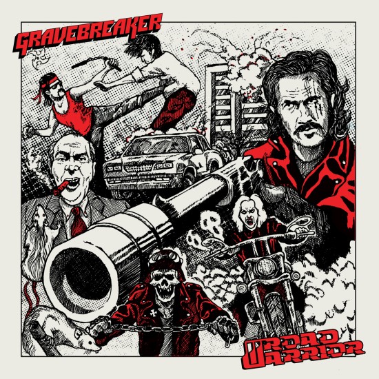 ROAD WARRIOR / GRAVEBREAKER "SPLIT" 7''