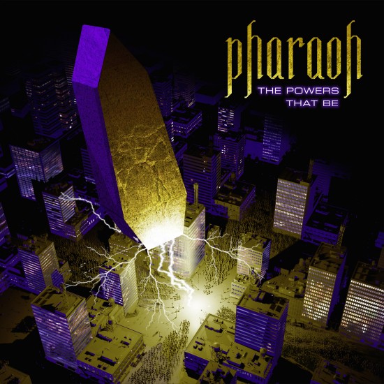 PHARAOH "The Powers That Be" LP BLACK 