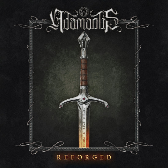 ADAMANTIS "Reforged" LP BLACK 
