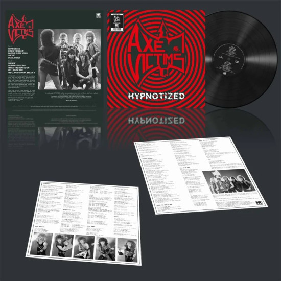 AXE VICTIMS "Hypnotized" LP BLACK
