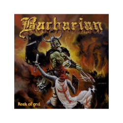 BARBARIAN "Reek of God" LP BLACK