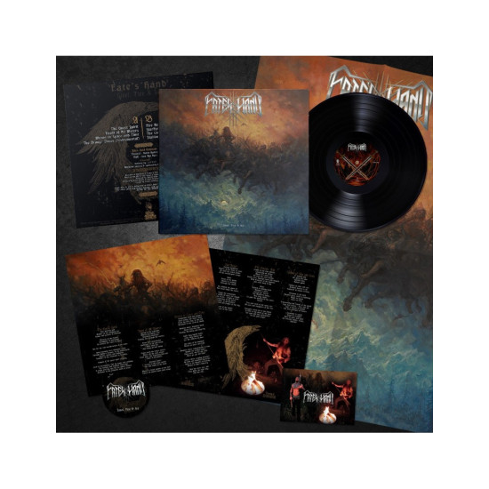 FATE'S HAND "Steel, Fire & Ice" BLACK LP