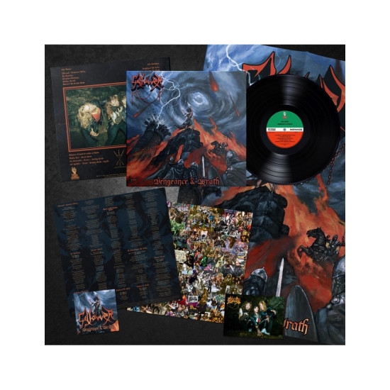 GALLOWER "Vengeance & Wrath" LP BLACK