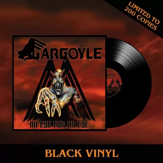 GARGOYLE "An Eye For An Eye" MLP BLACK 