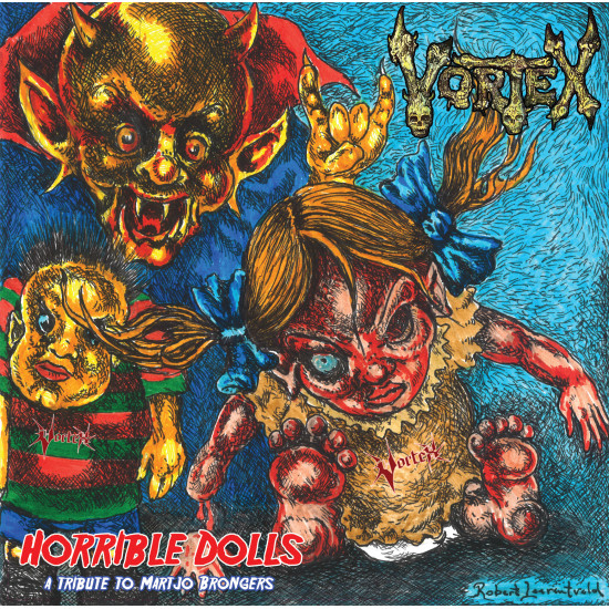 VORTEX "Horrible Dolls / The Curse Live" 7'' BENEFIT 