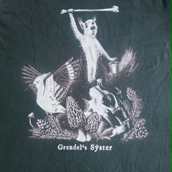 GRENDEL’S SŸSTER "The Squirrel's Call 2026" TSHIRT SIZE L