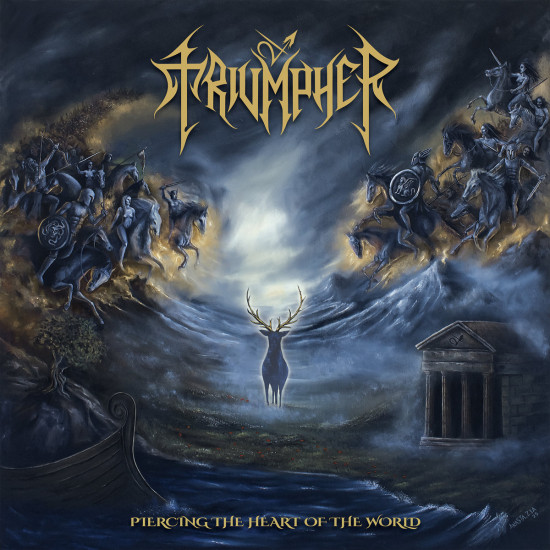 TRIUMPHER "Piercing the Heart of the World" LP BLACK