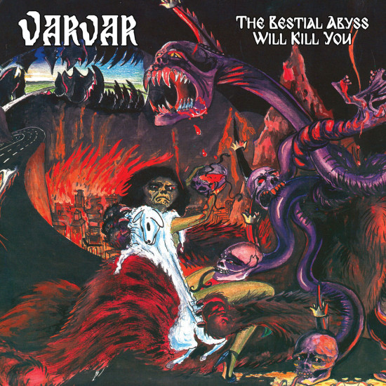 VARVAR "The Bestial Abyss Will Kill You" CD
