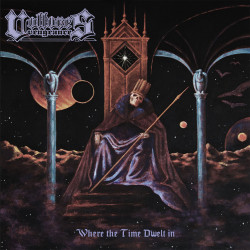 VULTURES VENGEANCE "Where Time Dwelt In" LP SLIGHTLY DAMAGED JACKET