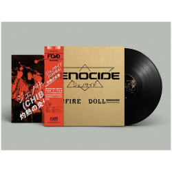 GENOCIDE (Chiba) "Fire doll" LP BLACK