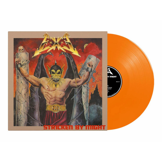 E-X-E "Stricken by Might" TRANSPARENT ORANGE LP