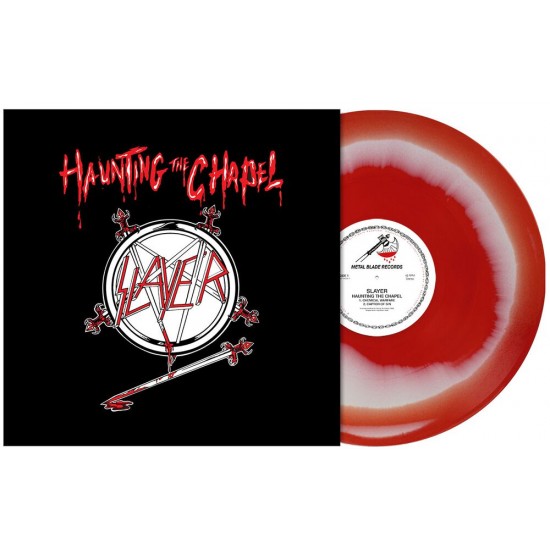 SLAYER "Haunting The Chapel" LP (red/white melt)